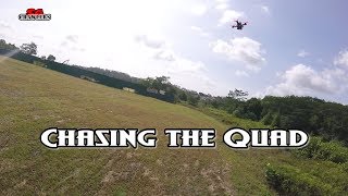 Chasing The Racing Drone Buddy!