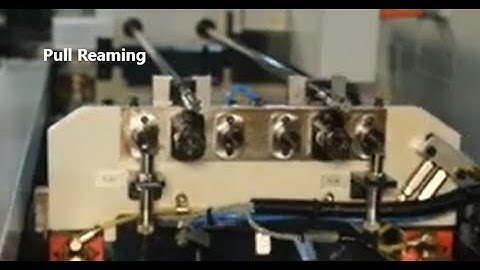 Precihole Pull Reaming Machine with Automation Video 2