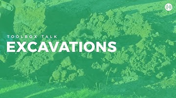 Excavations Toolbox Talk