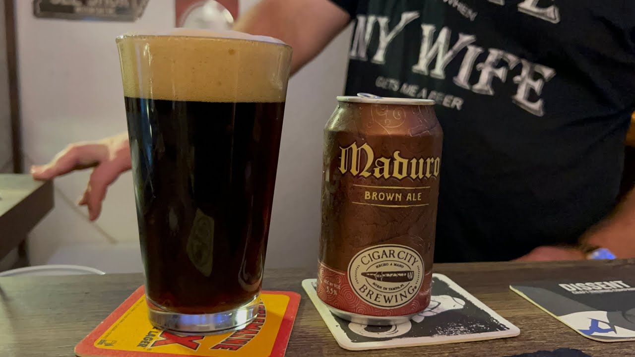 Maduro Brown Ale Cigar City Brewing 5.5abv YouTube