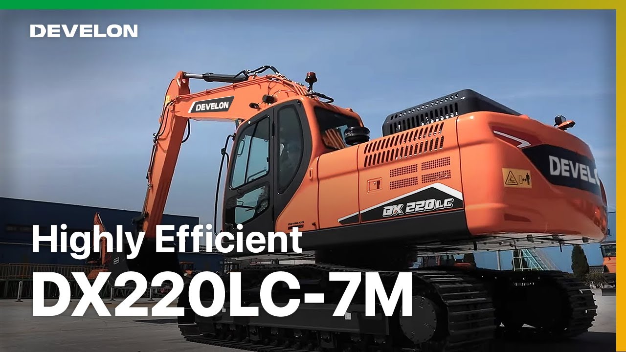 Winners on the worksite! Doosan Excavator DX220LC-7M