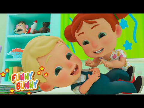 Tickle Tickle Song | Funny Bunny - Nursery Rhyme & Kids Song Animation