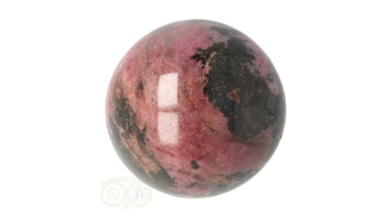 Rhodoniet  bol Nr 8  - Ø 6.05 cm - Edelstenen bol kopen
