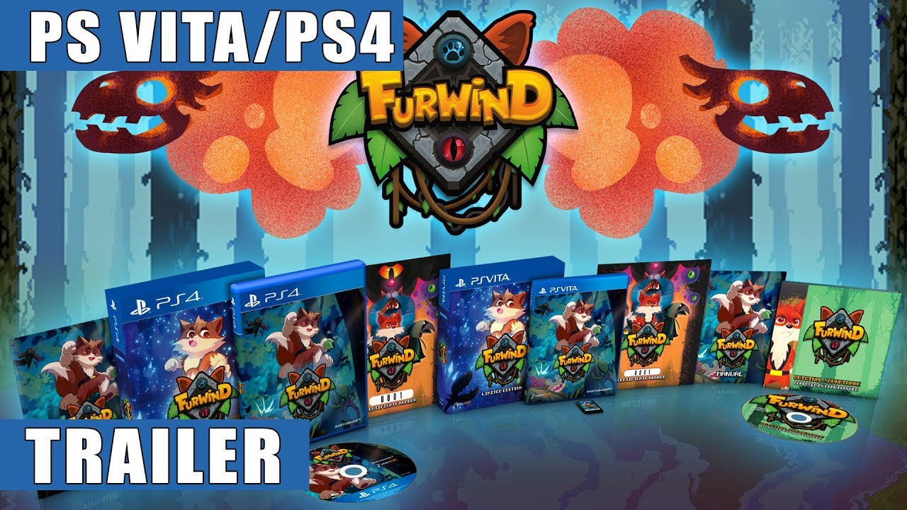 Furwind - Limited Edition Announcement Trailer (PS Vita/PS4)
