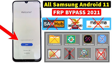 ALL SAMSUNG FRP BYPASS ANDROID 11| NEW FREE TOOL 2021 | SAMSUNG FRP UNLOCK