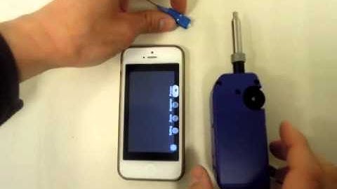 Instruction of connecting a SmartProbe to iPhone