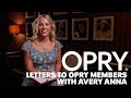 Avery Anna Writes a Letter to Opry Member Carrie Underwood!