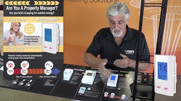 Autonomy Dual-Timed Thermostat: For Property Managers: King Electric