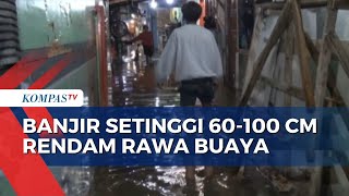 Pantauan Banjir di Sejumlah Wilayah Jakarta dan Bekasi hingga Detik-Detik Rumah 4 Lantai Roboh