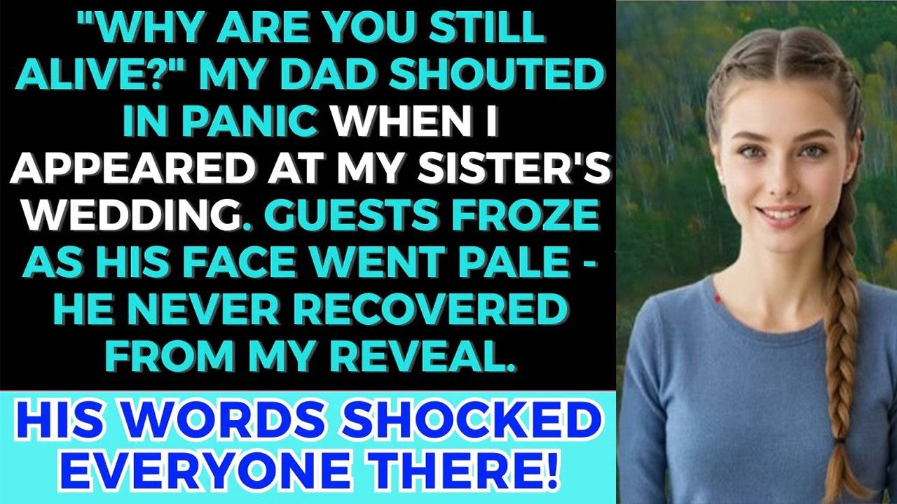 Her family declared her dead—so she crashed her sister’s wedding to expose the truth.