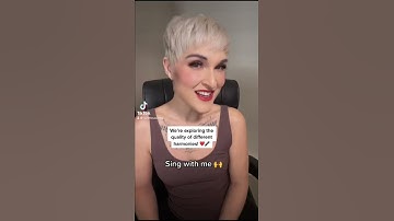 Thumbnail of Learn to sing #harmonies ! #Harmony #Sing #VocalCoach #VoiceCoach #Singer #TryThis #SingWithMe￼