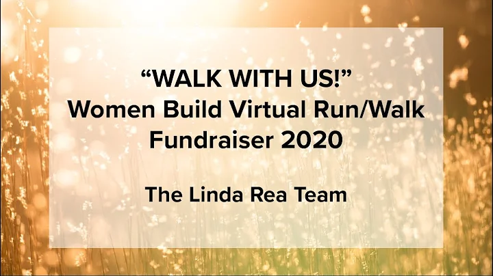 Walk with us! - Paula Rea Johnston of The Linda Re...