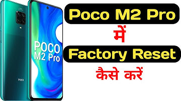 How to hard reset poco m2 pro || poco m2 pro ko factory reset kaise kare ||