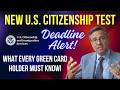 What Every Green Card Holder Must Know! New U.S. Citizenship 2025 Version Civics Test | No.91