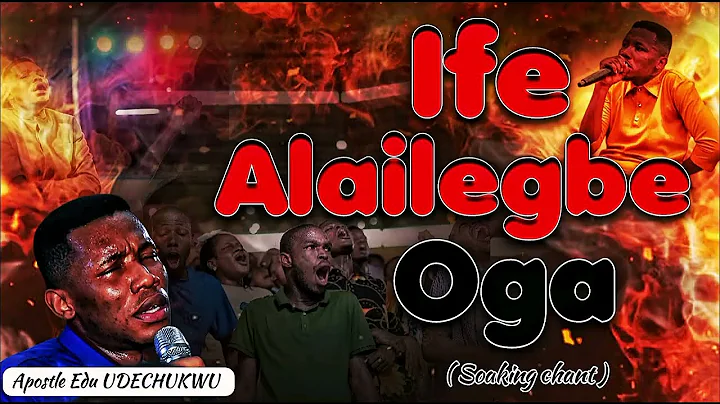 Watch Apostle Edu soaking chant IFE ALAILEGBE OGA🔥🔥🔥