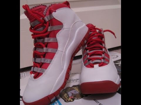 air jordan 10 red steel