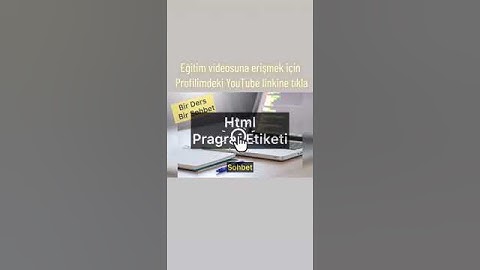 Html Biçimlendirme Etiketi