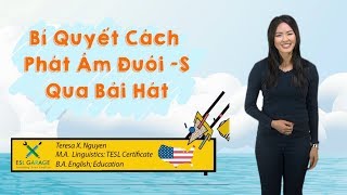 Học cách phát âm đuôi -s qua bài hát 🎶|| American English🇺🇸