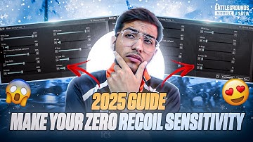 2025 Sensitivity Guide: Master Zero Recoil in BGMI Like a Pro! 🎯🔥