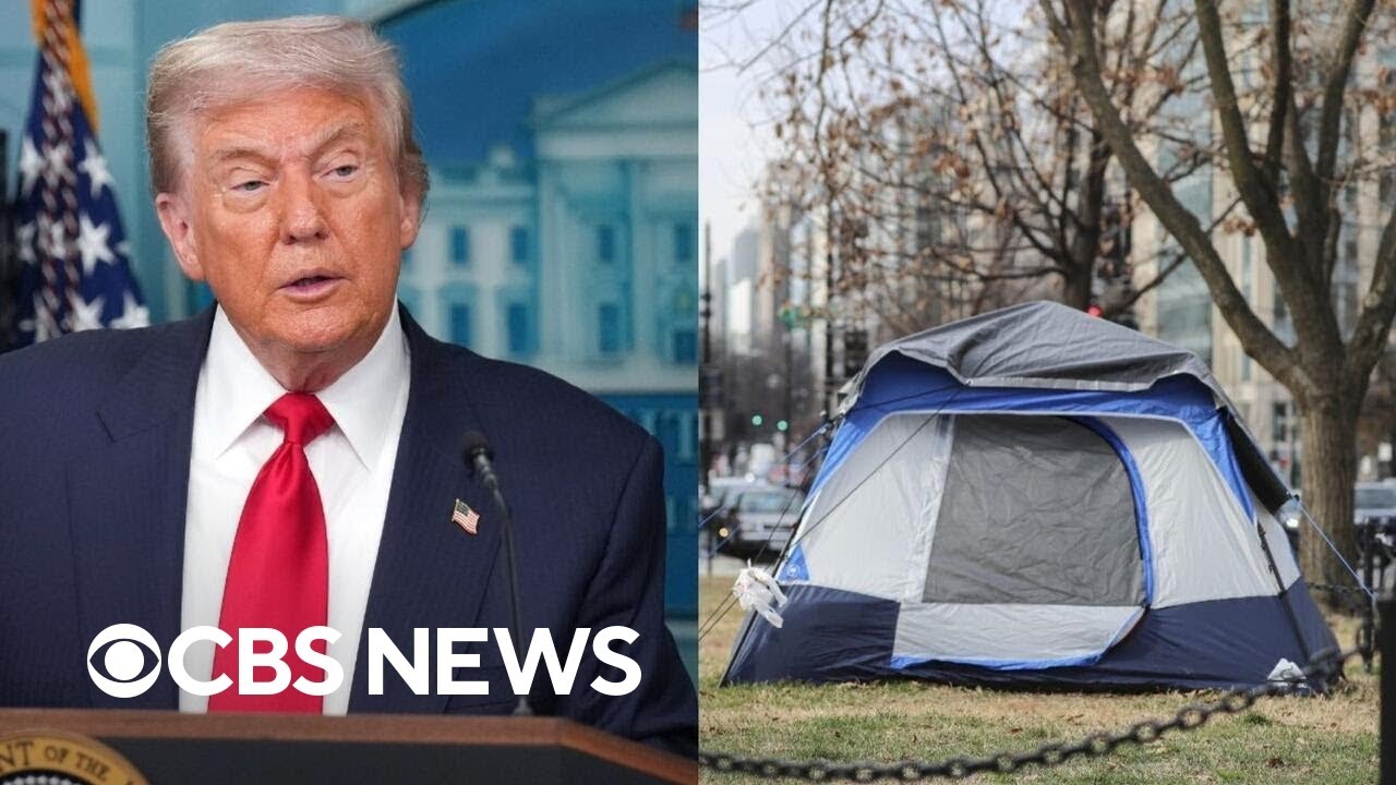 Trump vows to remove homeless encampments in D.C. takeover