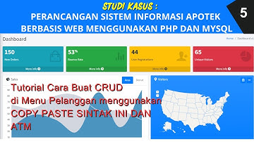 5 . Perancangan Sistem Informasi Apotek Berbasis Web menggunakan PHP dan MySQL