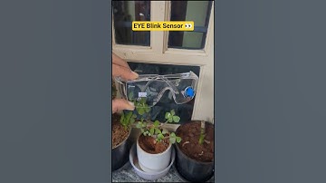 EYE Blink Sensor with Arduino 👀 #shorts #arduino #trending #viral #scienceproject #diy #electronics