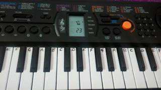 Goriya Chand ke Anjoriya nayan On Keyboard|Harmonium|(Bhojpuri Song)Easy Notes for Beginners