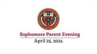 FP Sophomore Parent Evening 2024