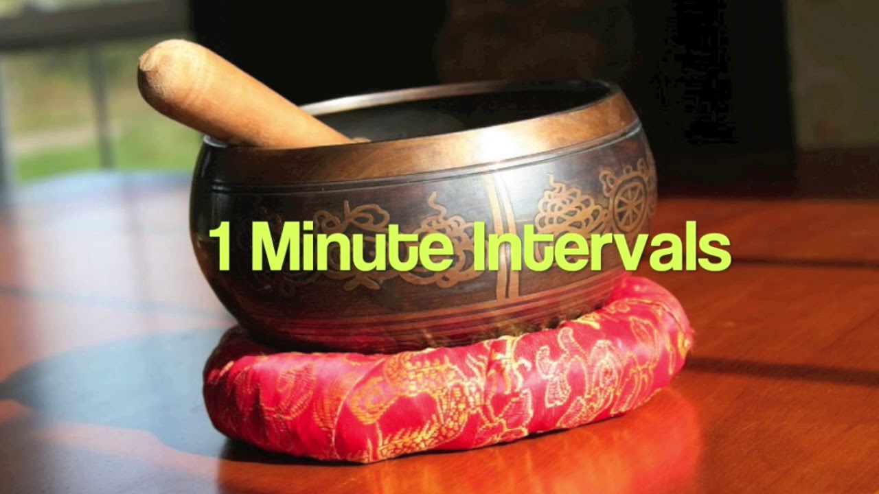 Tibetan Singing Bowl 1 Minute Intervals (10 Minutes)