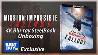 Mission: Impossible - Fallout Best Buy Exclusive 4K Blu-ray SteelBook Unboxing