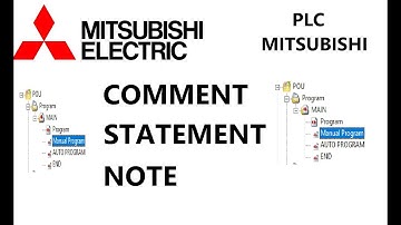 Comment, Statement, Note, Sub Program