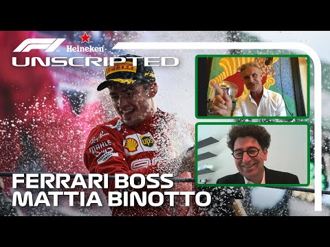 Mattia Binotto on Ferrari, Schumacher And More! | F1 Unscripted | Heineken Non-Race Sundays