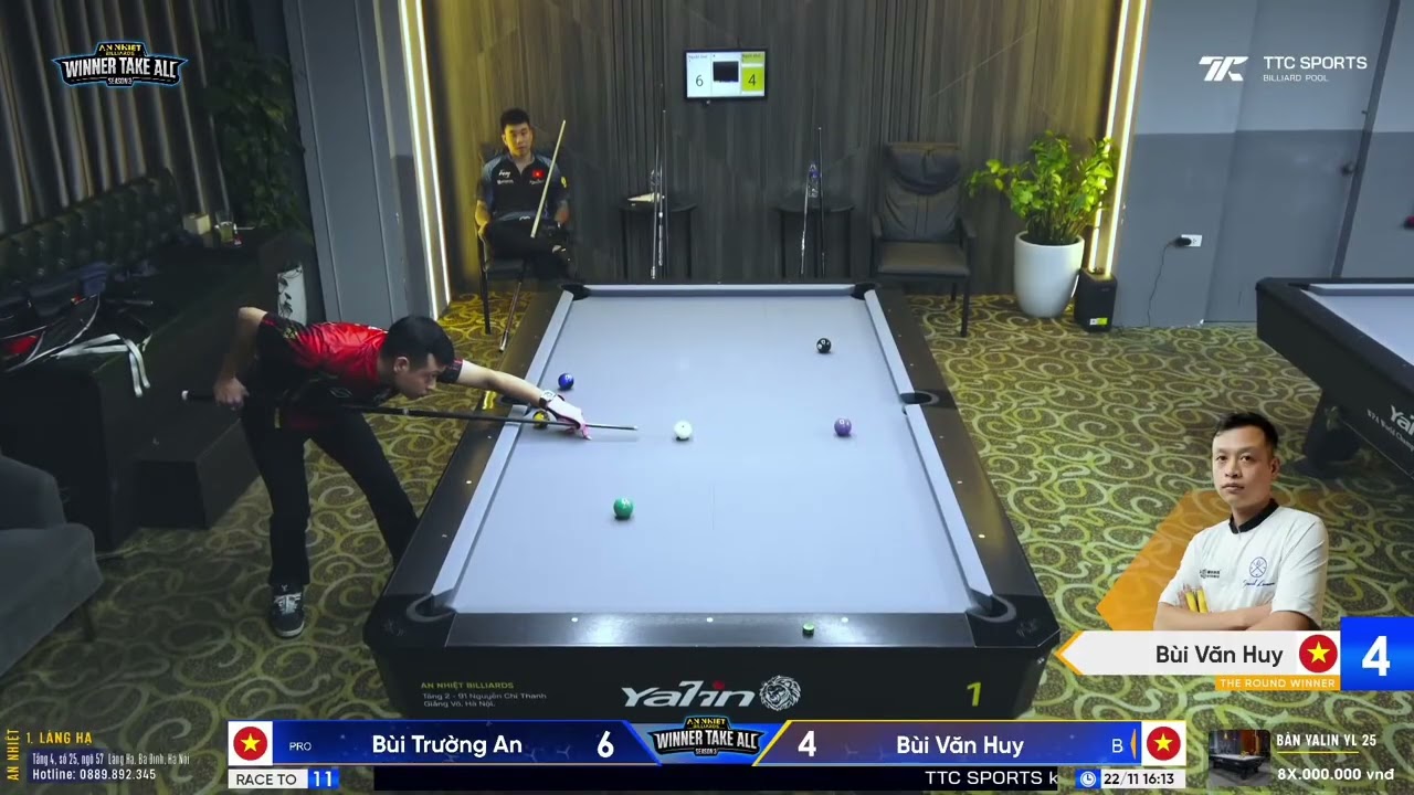 Highlight | AN NHIỆT VS HUY C300 | ROUND 1 | AN NHIỆT WINNER TAKE ALL SS3 |  Source: TTC SPORTS