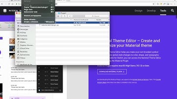 How to download and install Material Theming Plugin by Google for Sketch