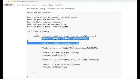Design a Parking Lot - Java