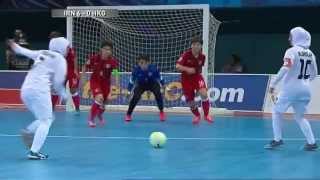 [Highlights] AFC Women's Futsal Championship Malaysia 2015 - Match #4 IR IRAN V HONG KONG screenshot 4