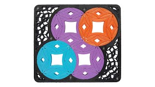 Vindemiatrix - Intersecting circles puzzle