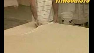 Making Filo Pastry....