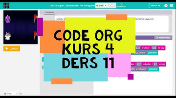 Code Org Kurs 4 Ders 11 Oyun Lab For Döngüleri - Code.org Course 4 Lesson 11 - Course 4 Stage 11