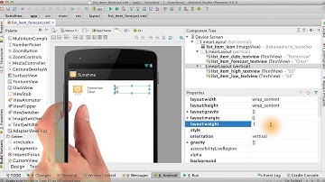 Building List Item Solution - Developing Android Apps