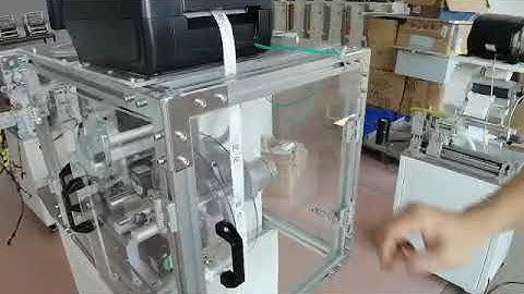Tutorial print apply cable wire flag tagging machine