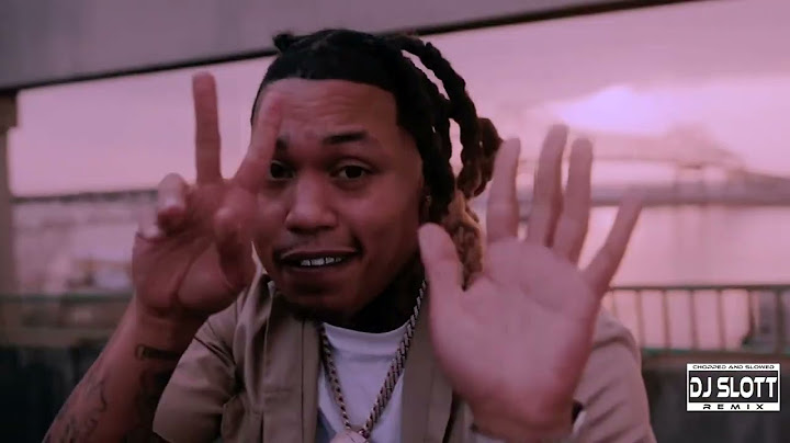 DJ Slott Remix - Fredo Bang x Tec - Soulja (Chopped & Slowed Video)
