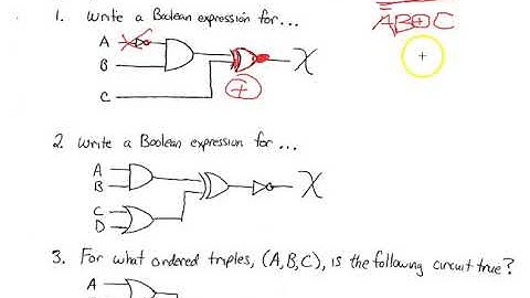 ACSL Digital Electronics Worksheet Sample