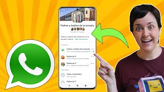 No te pierdas lo MÁS NUEVO de WHATSAPP: Comunidades!!