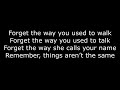 FORGOTTEN - Poem For Her