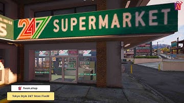 Tokyo Style 24/7 Store FiveM #fivem #24/7