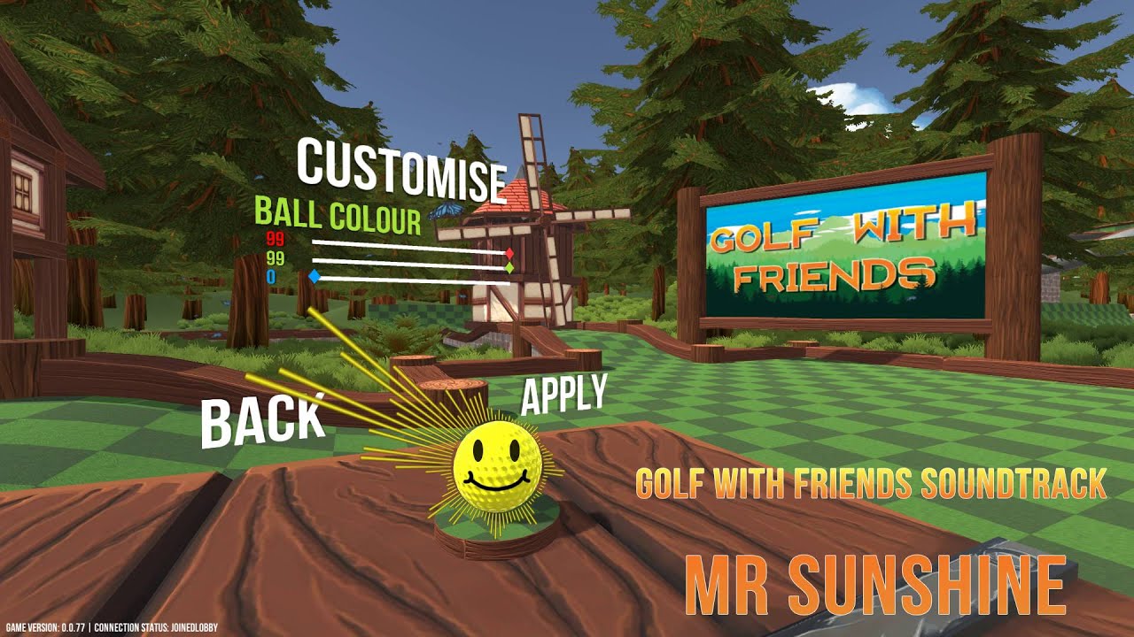 golf with your friends poster