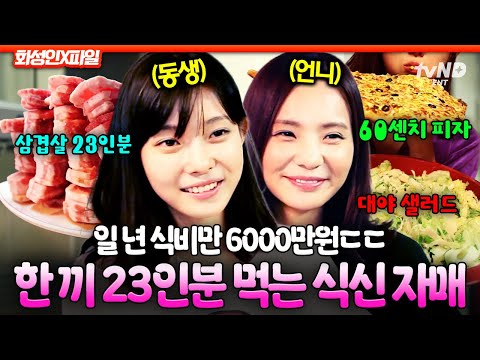 [화성인X파일] 앗! 화성인 1년 식비, 내 연봉보다 높다💥 식신 DNA 장착한 대식가 자매👭