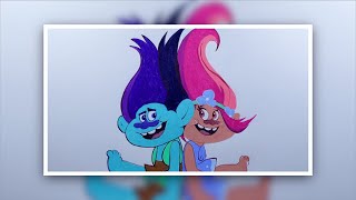 Watch Me Draw Trolls Poppy & Branch