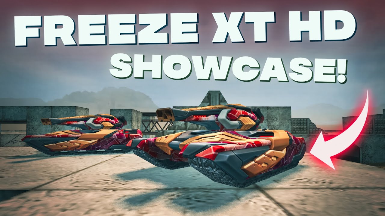 Tanki Online - New Skins Freeze XT HD and Viking XT HD?! | Showcase Video #4